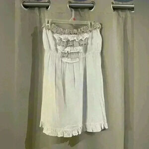 Women’s Tan Bag Lady Strapless Dress